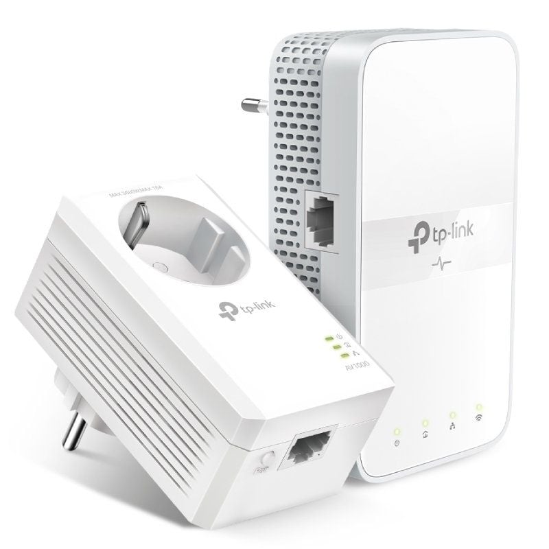 Tp-link Tl-wpa7617 KIT Adaptador Powerline 1000mbps / Alcance 300m / Embalagem de 2