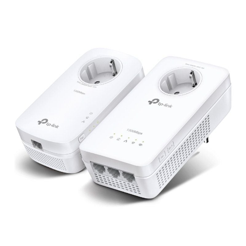 Adaptador Powerline Tp-link Tl-wpa8631p 1300mbps / 300m de Alcance / Conjunto de 2