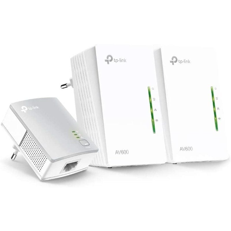 Adaptador Powerline Tp-link Wpa4220tkit 500mbps / 300m de Alcance / Conjunto de 3