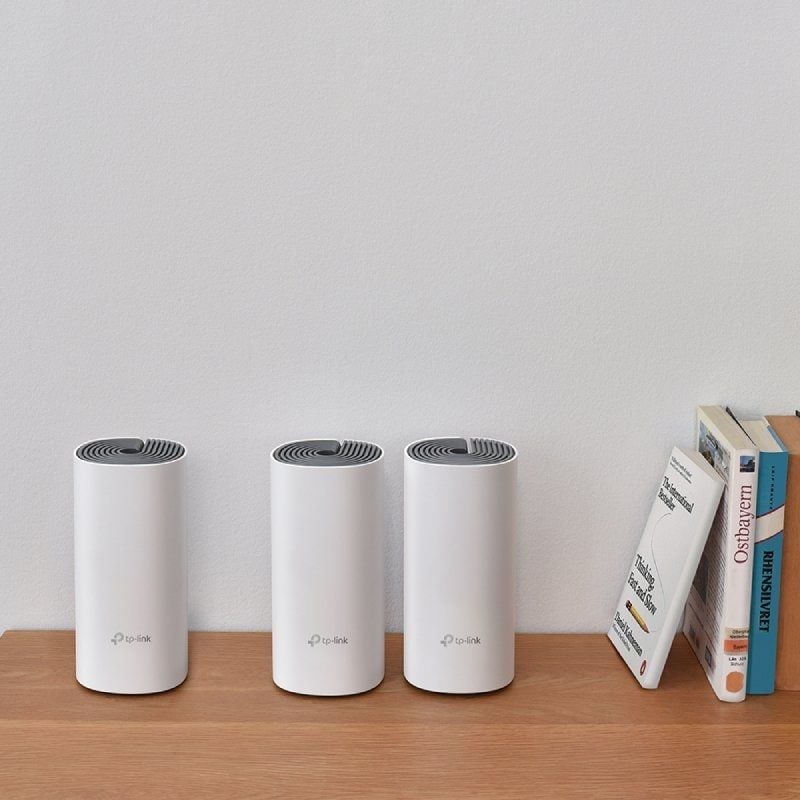 Tp-link Deco E4 1200mbps / 2.4ghz 5ghz Mesh System / Pack de 3