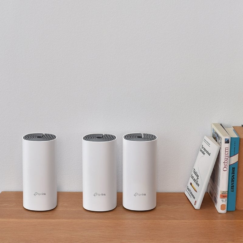 Tp-link Deco E4 1200mbps / 2.4ghz 5ghz Mesh System / Pack de 3
