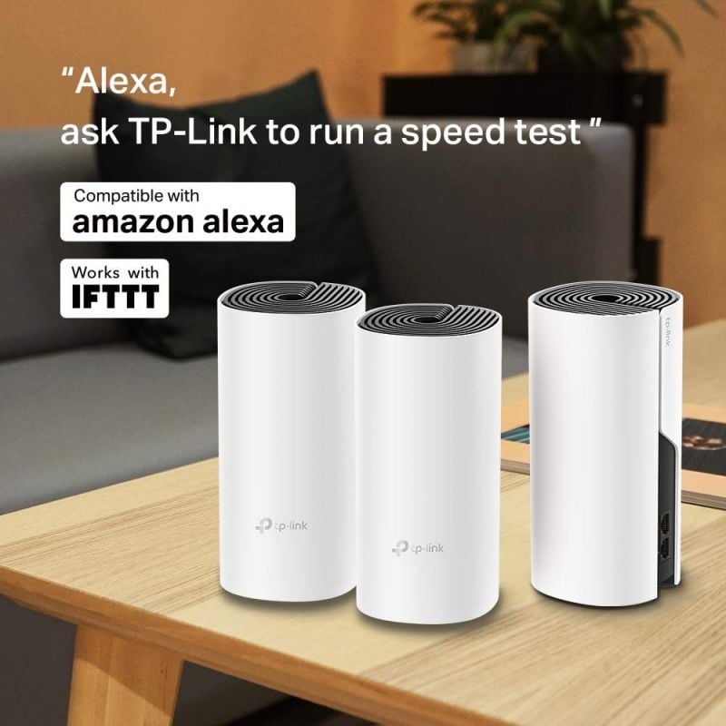 Tp-link Deco M4 1200mbps / 2.4ghz 5ghz Mesh System / Pack de 3