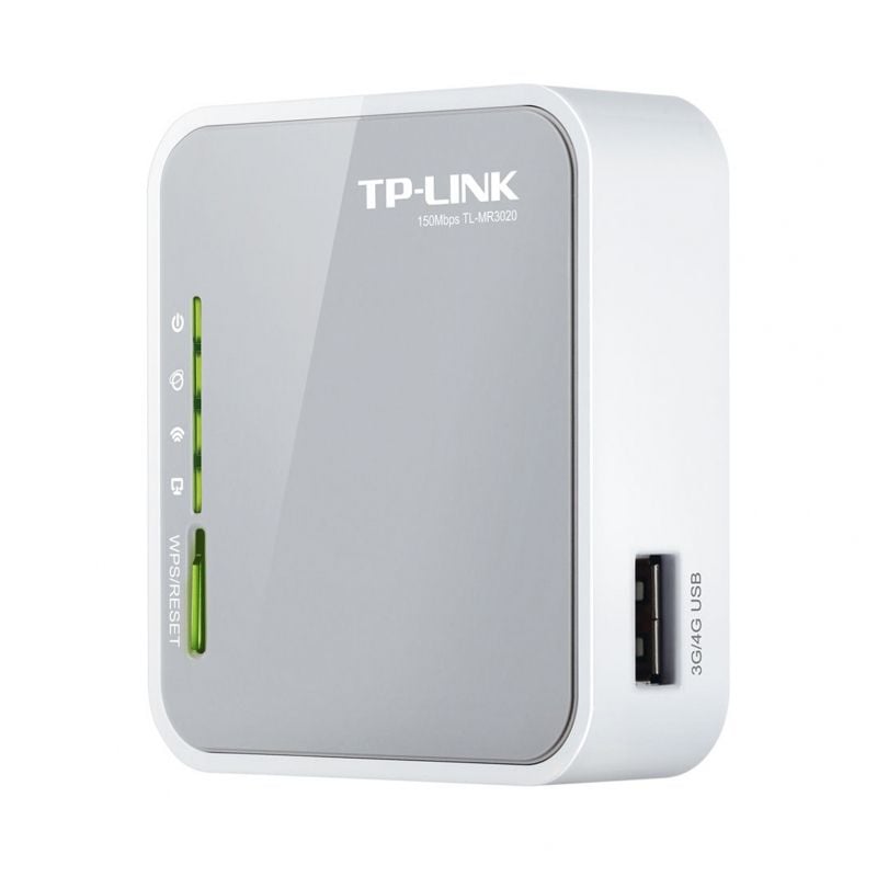 Router sem Fios 3G Tp-link Tl-mr3020 150mbps / 2.4ghz / 1 Antena / Wifi 802.11n / G / B