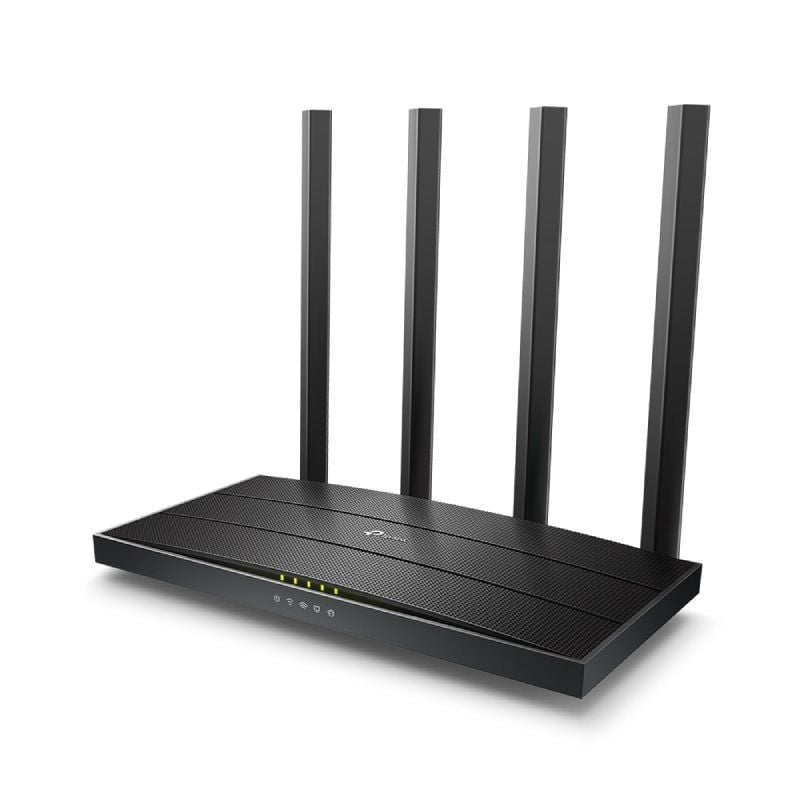 Router sem Fios Tp-link Archer C6 1200mbps / 2.4ghz 5ghz / 4 Antenas / Wifi 802.11ac / N / a - B /…