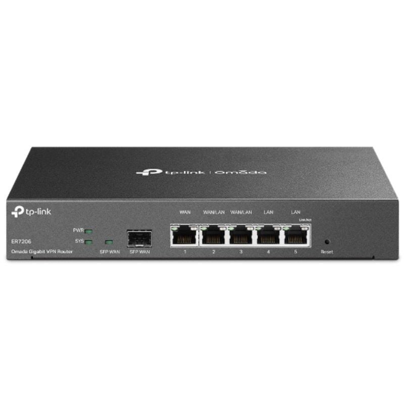 Tp-link Omada Tl-er7206 Router VPN / 5 Portas Multi-wan