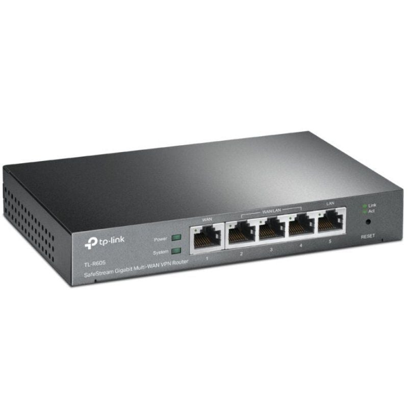 Tp-link Omada Tl-r605 Router VPN Gigabit Safestream / 5 Portas Multi-wan