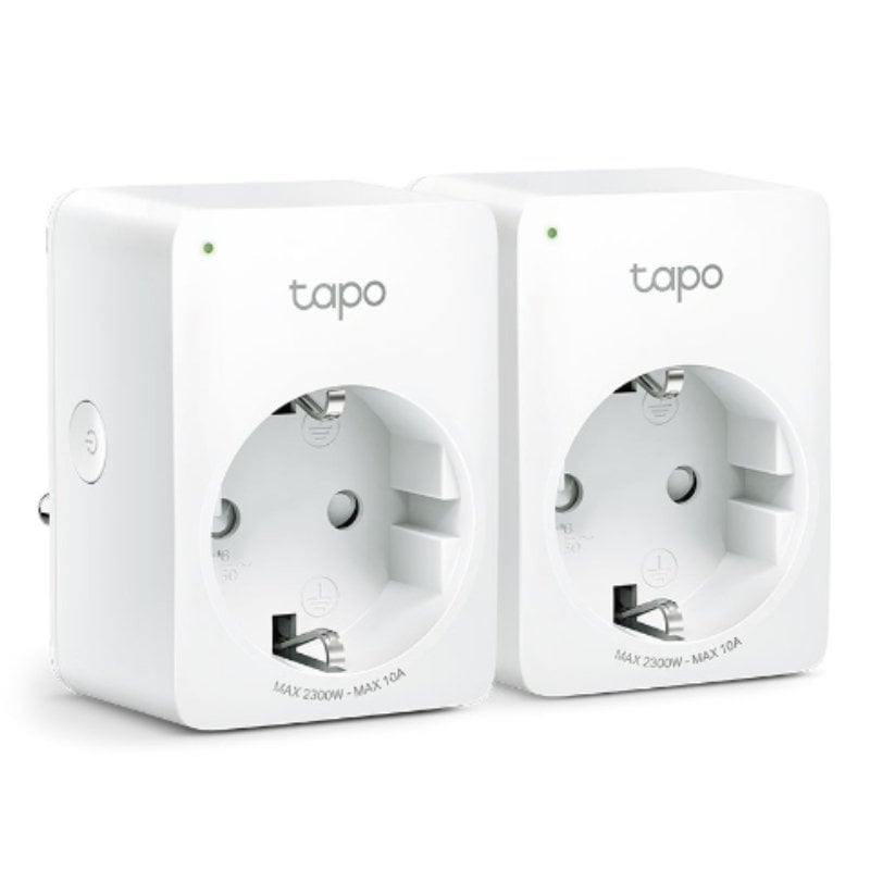 Prise Wi-fi Inteligente Tp-link Tapo P100 / Conjunto de 2