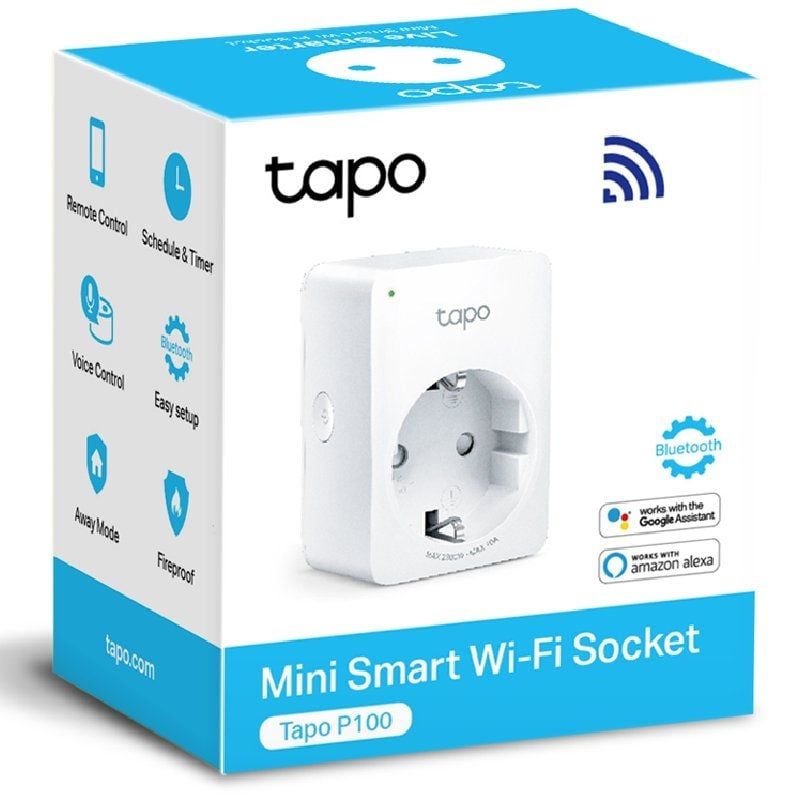 Ficha Wifi Inteligente Tp-link Tapo P100