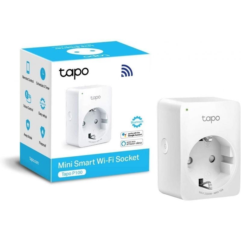 Ficha Wifi Inteligente Tp-link Tapo P100