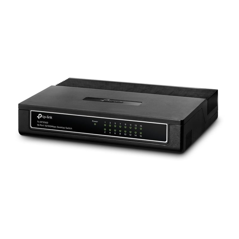 Switch Tp-link Tl-sf1016d 16 Portas / Rj-45 10 / 100