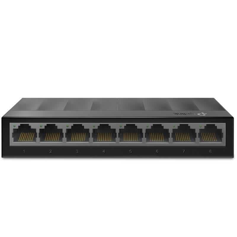 Switch Tp-link LS1008G de 8 Portas / Rj-45 10 / 100 / 1000