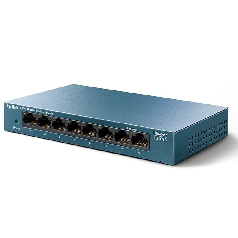 Switch Tp-link LS108G 8 Portas / Rj-45 10 / 100 / 1000
