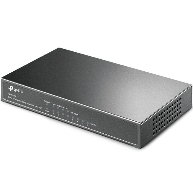 Switch Tp-link SF1008P 8 Portas / Rj-45 10 / 100 Poe