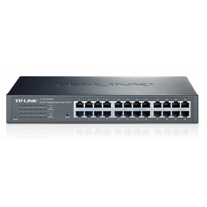 Switch Tp-link Tl-sg1024de 24 Portas / Rj-45 10 / 100 / 1000