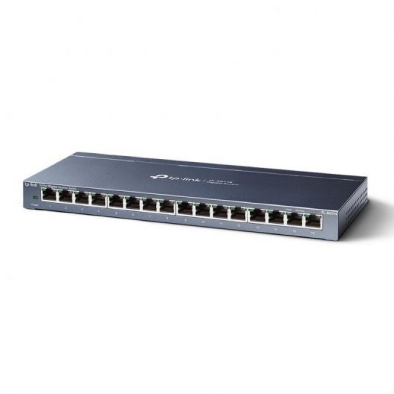 Switch Tp-link Tl-sg116 16 Portas / Rj-45 10 / 100 / 1000