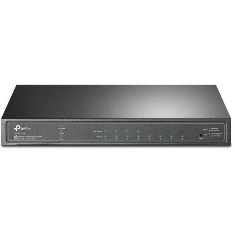 Tp-link Omada Tl-sg2008p 8 Portas / Rj-45 10 / 100 / 1000 / Poe Switch Gerido