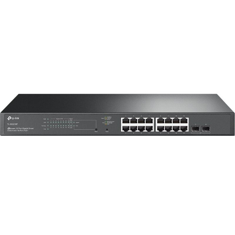 Tp-link Omada Jetstream Tl-sg2218p 18 Portas / Rj-45 10 / 100 / 1000 / Poe+ Switch