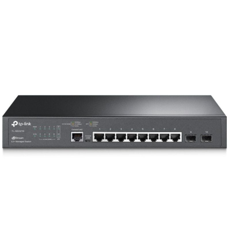 Tp-link Omada Tl-sg3210 V3 10 Portas / Rj-45 10 / 100 / 1000 / SFP Switch Gerido
