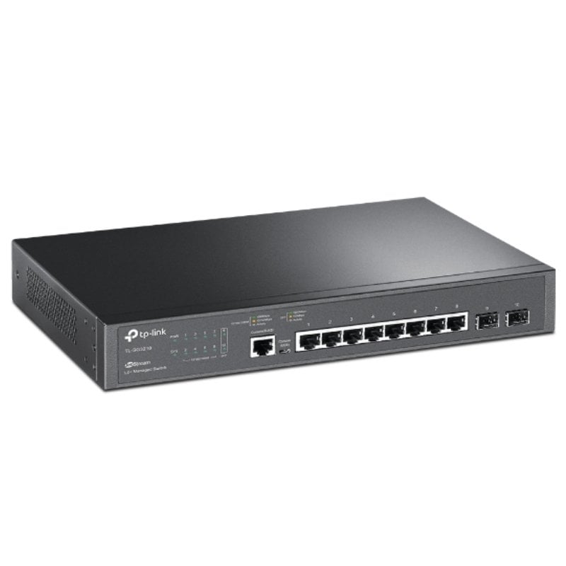 Tp-link Omada Tl-sg3210 V4 10 Portas / Rj-45 10 / 100 / 1000 / SFP Switch Gerido