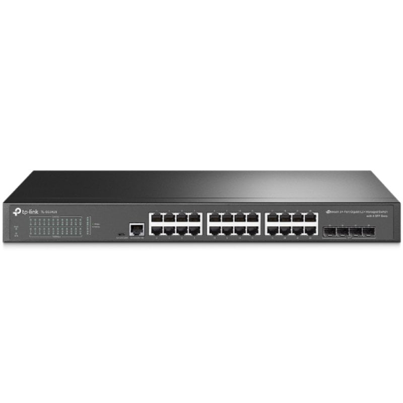 Switch Gerenciável Tp-link Omada Tl-sg3428 de 28 Portas / Rj-45 10 / 100 / 1000 / SFP