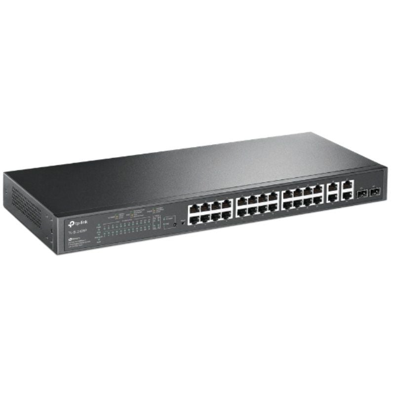 Switch Tp-link Omada Tl-sl2428p 28 Portas / Rj-45 10 / 100 Poe / SFP