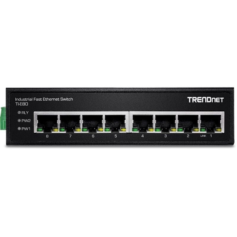 Trendnet Ti-e80 8 Portas / Rj-45 Gigabit 10 / 100 Switch