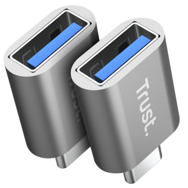 Adaptador USB 3.0 Trust Calyx 26221 / USB Tipo C Macho - USB Fêmea