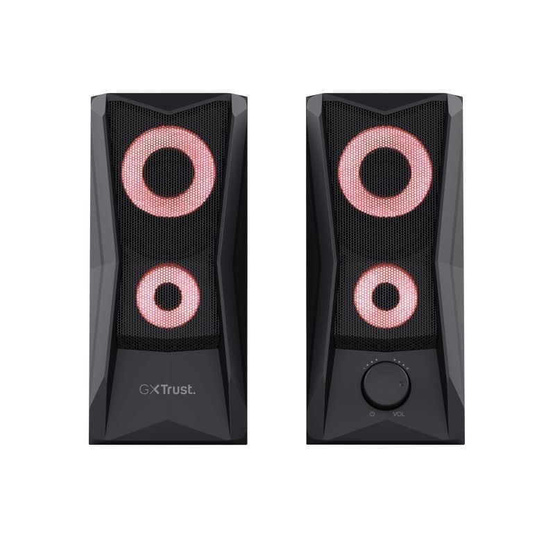 Colunas de Som Trust Gaming GXT 606 JAVV / 12W / 2.0 / Preto