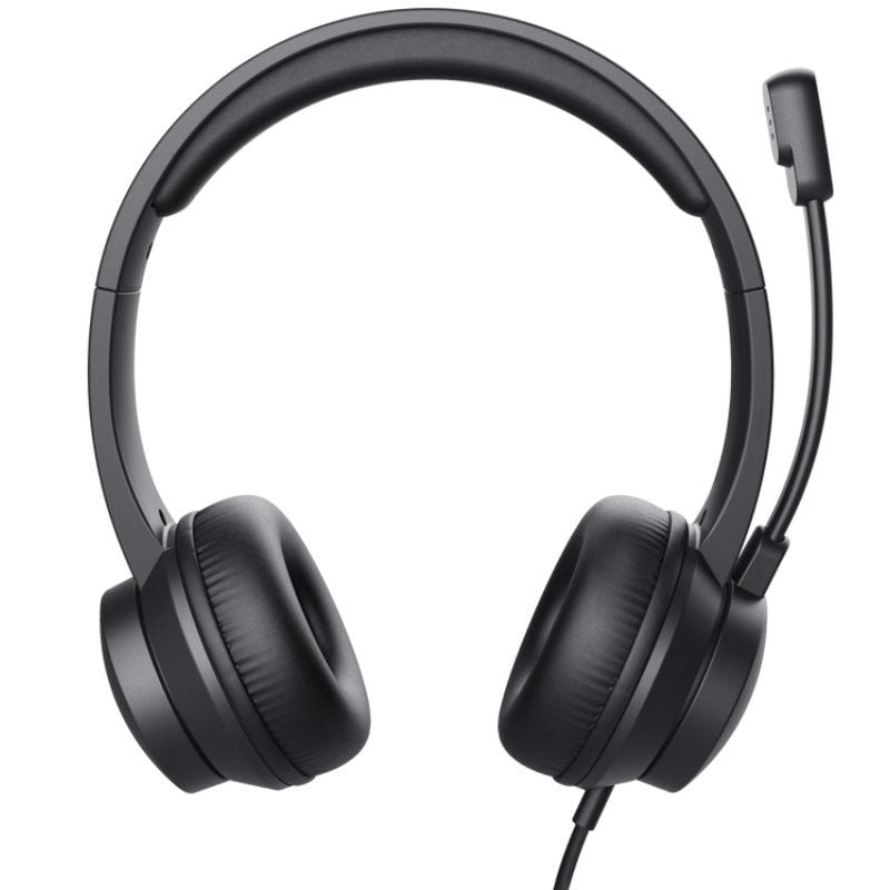 Trust Ayda Headphones / Auscultadores com Microfone / USB / Preto