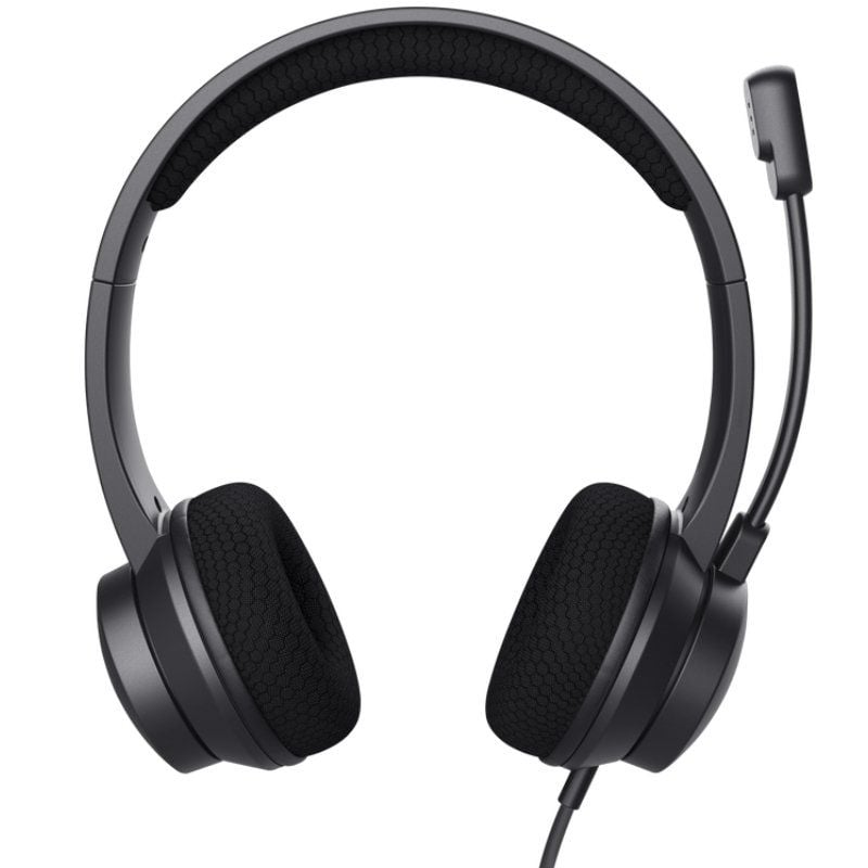 Trust Ayda Headphones / Auscultadores com Microfone / USB / Preto