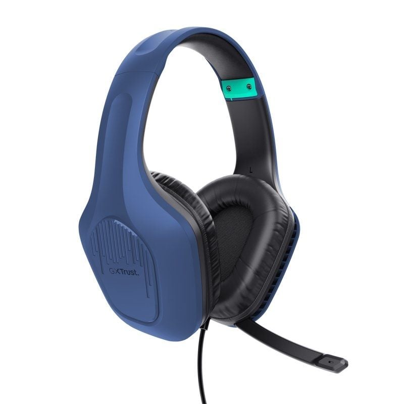 Auscultadores para Jogos com Microfone Trust Gaming GXT 415 Zirox / Jack 3.5 / Azul