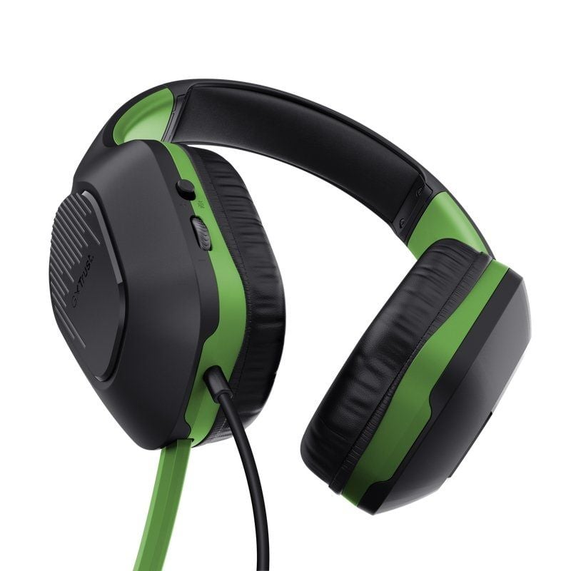 Auscultadores para Jogos com Microfone Trust Gaming GXT 415 Zirox Xbox / Jack 3.5 / Verde