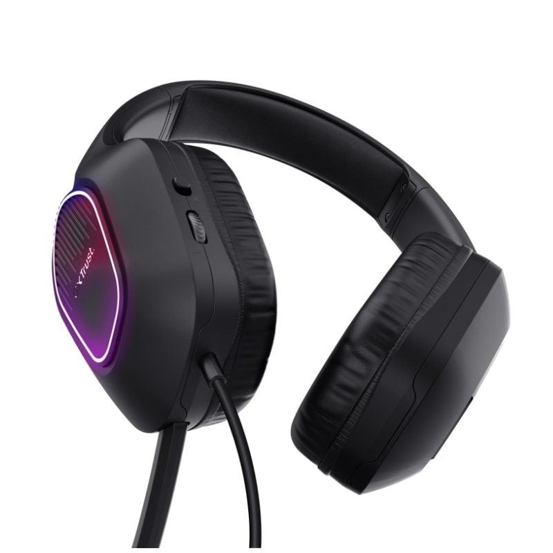 Auscultadores para Jogos com Microfone Trust Gaming GXT 416 Zirox / Jack 3.5 / USB Preto