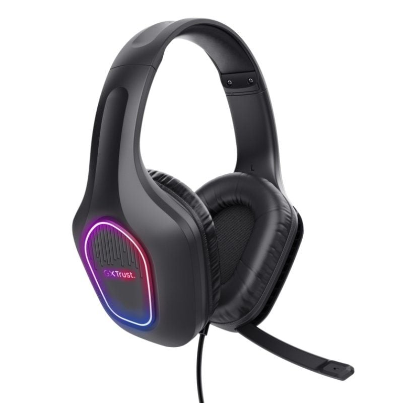 Auscultadores para Jogos com Microfone Trust Gaming GXT 416 Zirox / Jack 3.5 / USB Preto