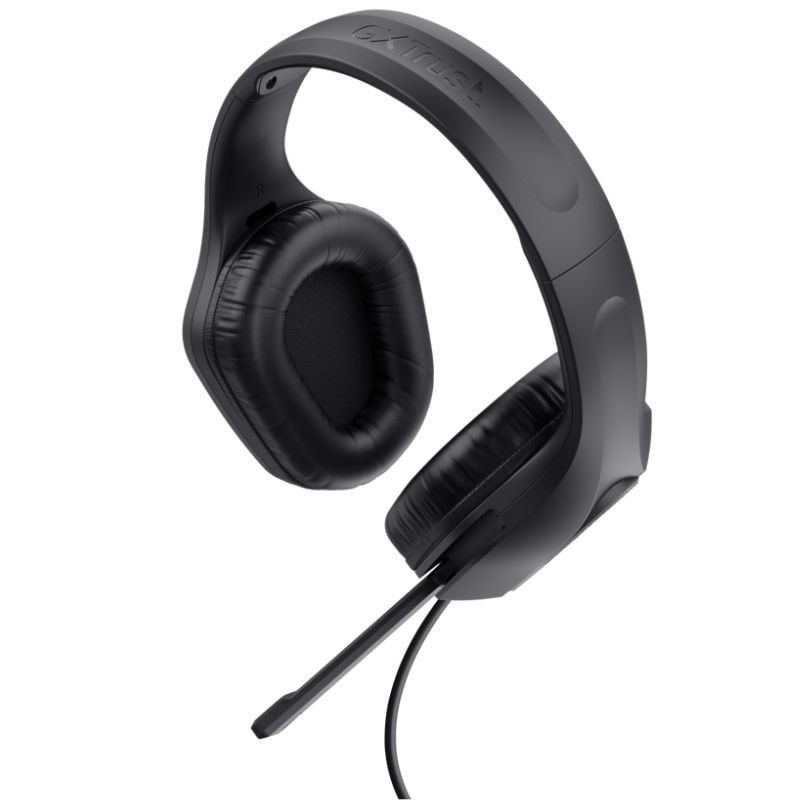 Auscultadores para Jogos com Microfone Trust Gaming GXT 417 Zirox / Jack 3.5 / Preto