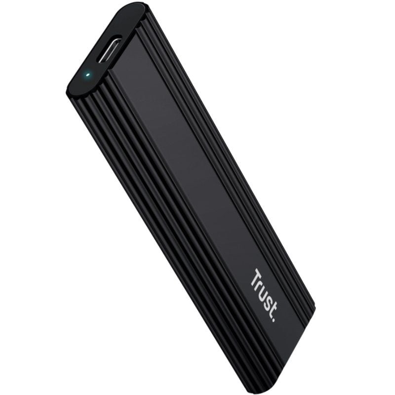 Trust 25806 Caixa Externa M.2 para SSD M.2 / USB 3.2 Gen2 / sem Parafusos