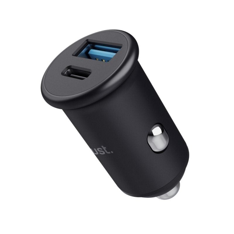 Carregador de Automóvel Trust Maxo / 1xusb-tipo C / 1xusb / 38W