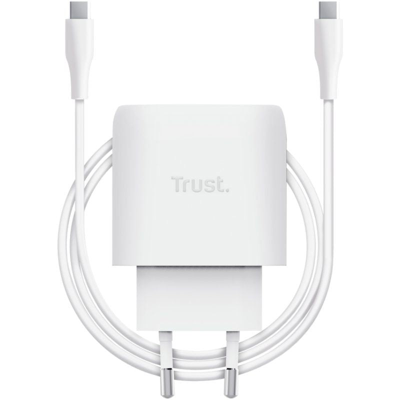 Gan Trust Maxo 45W / 1xusb Type-c / Inclui Cabo USB Type-c / 45W