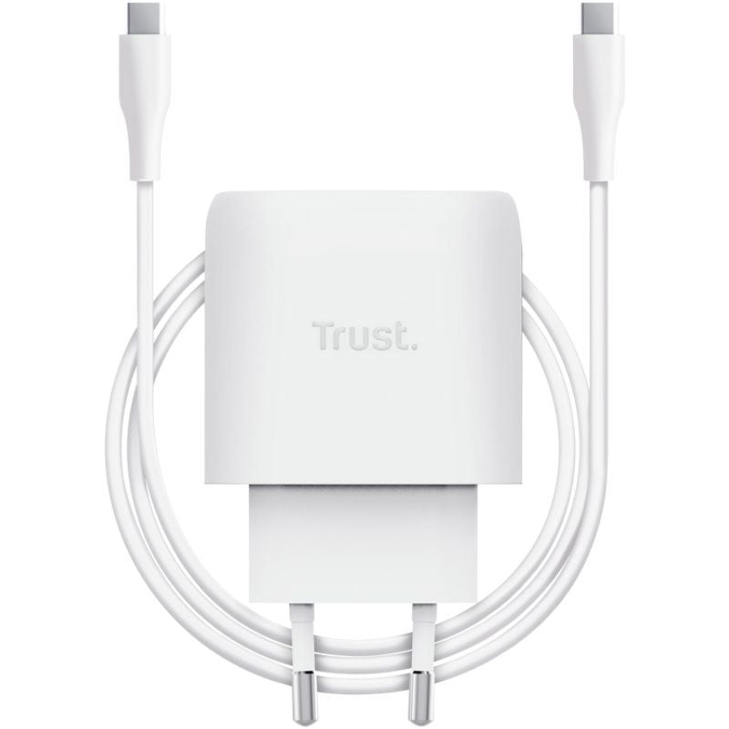 Carregador de Parede Gan Trust Maxo 45W Gan Trust Maxo 45W Compatível com Apple / 1xusb Type-c / In…