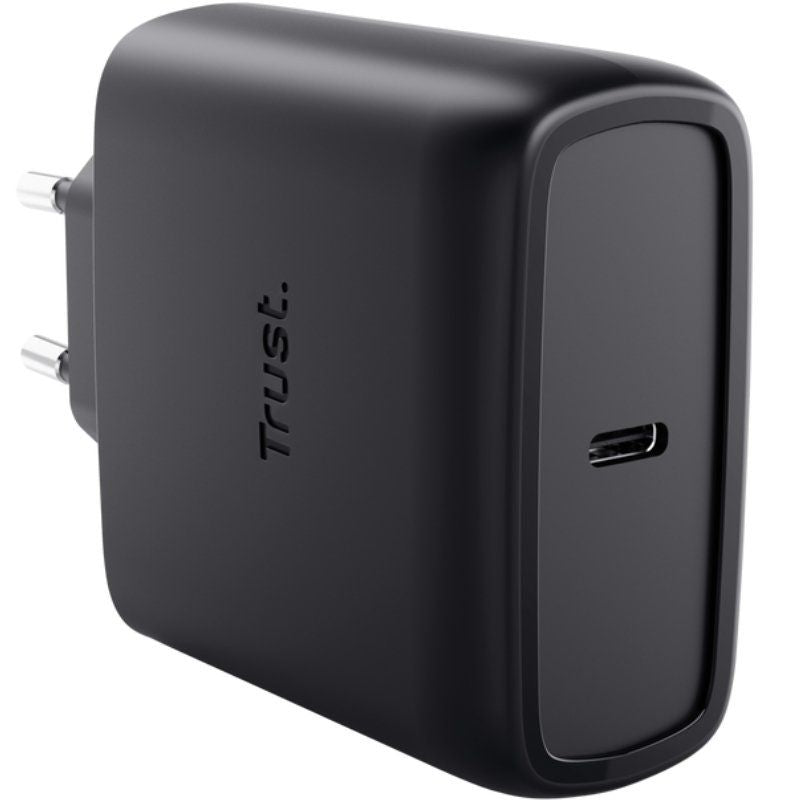 Carregador de Parede Trust Maxo 65W Gan / 1xusb Type-c / Inclui Cabo USB Type-c / 65W