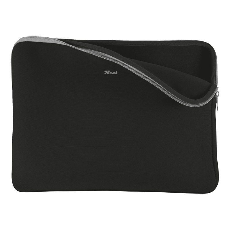 Capa Macia Trust Primo para Computadores Portáteis Até 13,3" / Preto