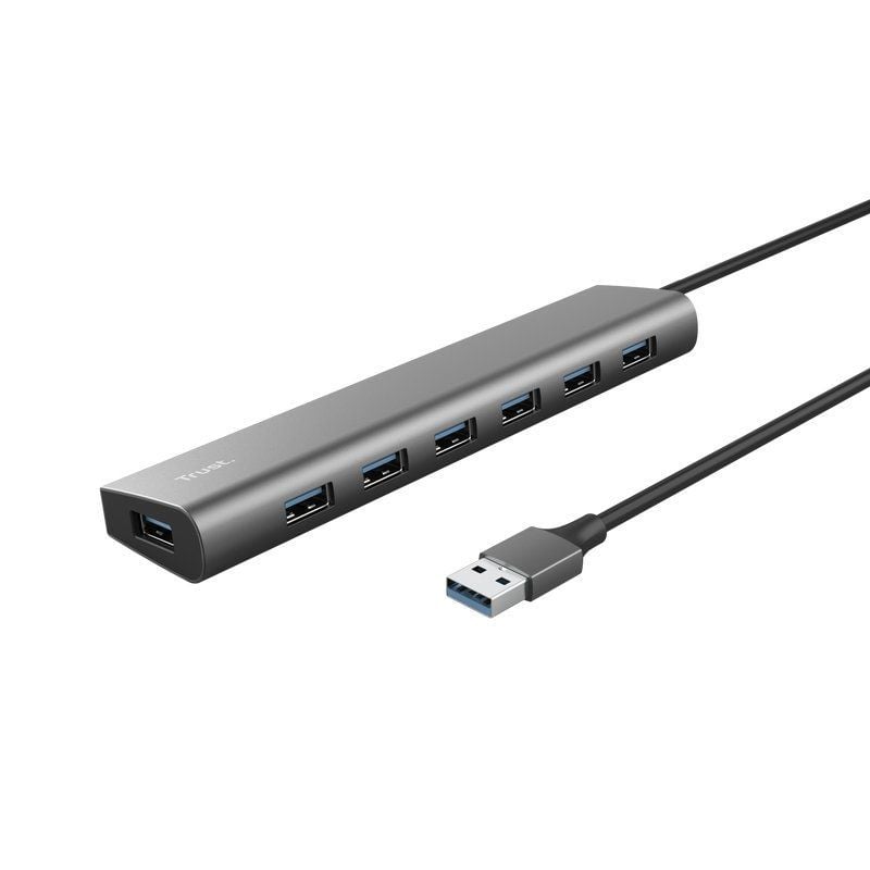 Hub USB 3.2 Gen1 Trust Halyx / 7xusb / 1xusb-c