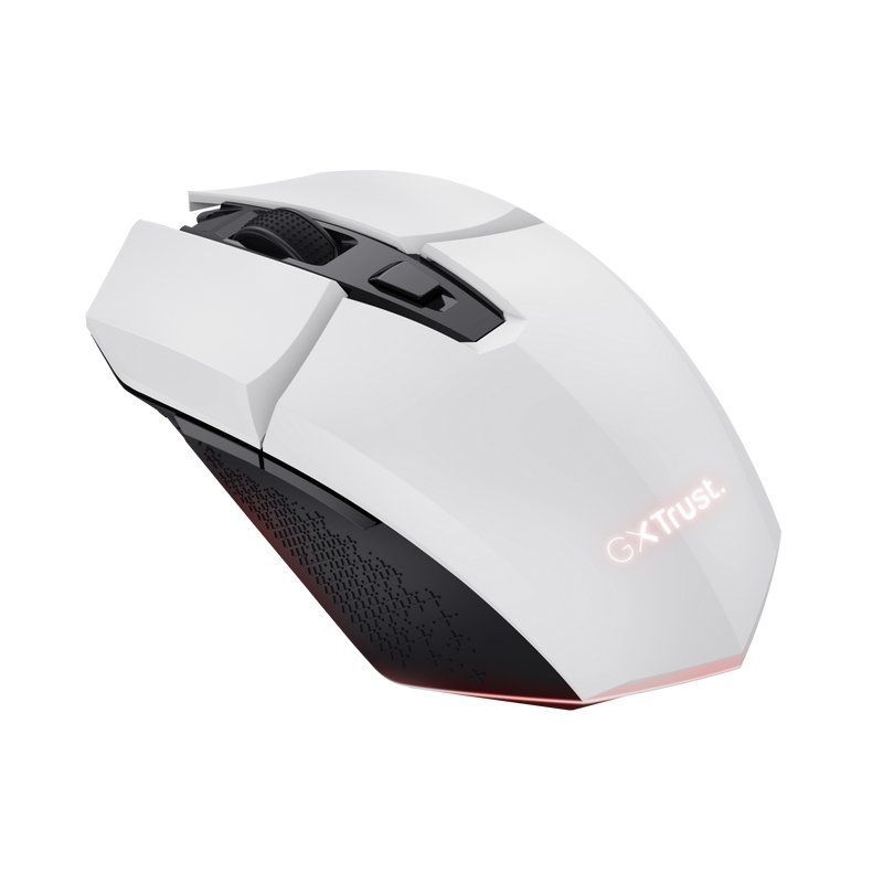 Trust Gaming GXT 110 Felox Wireless Gaming Mouse / Bateria Recarregável / Até 4800 DPI / Branco