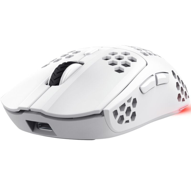 Trust Gaming GXT 929 Helox Rato sem Fios para Jogos / Bateria Recarregável / Até 4800 DPI / Branco