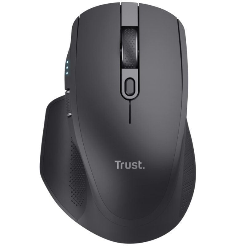 Rato sem Fios Bluetooth Trust Ozaa+ / Bateria Recarregável / Até 3200 DPI