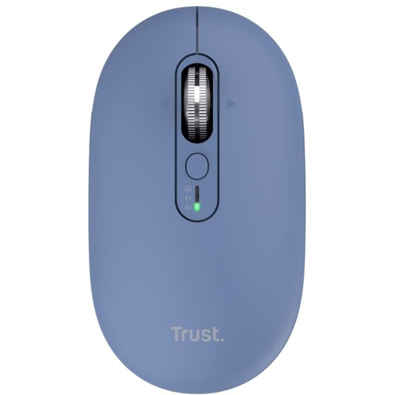 Rato sem Fios Trust Seron 26020 / Bateria Recarregável / Até 3200 DPI / Azul