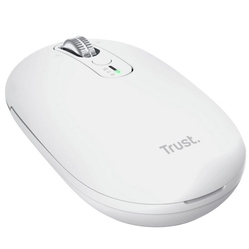 Trust Seron 26019 Rato sem Fios / Bateria Recarregável / Até 3200 DPI / Branco