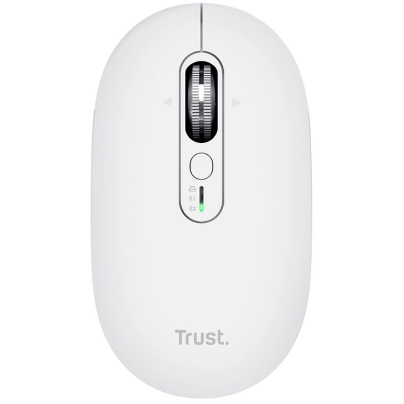 Trust Seron 26019 Rato sem Fios / Bateria Recarregável / Até 3200 DPI / Branco