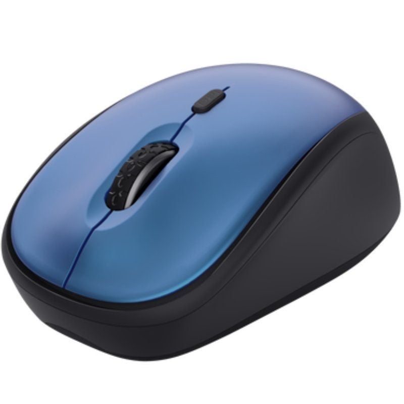 Mini Rato sem Fios Silencioso Trust Yvi+ / Até 1600 DPI / Azul