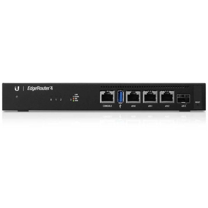 Ubiquiti Edgerouter 4 / 4 Portas / RJ45 Gigabit 10 / 100 / 1000 / SFP Router